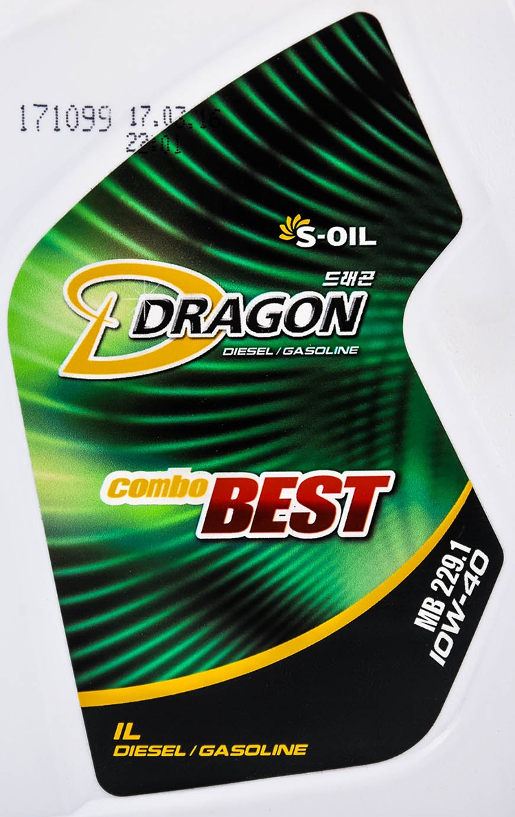 Моторна олива S-Oil Dragon Combo Best 10W-40 1 л на Nissan Kubistar