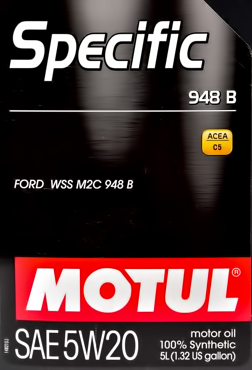 Моторна олива Motul Specific 948 B 5W-20 5 л на Chevrolet Malibu