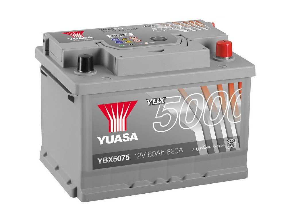 

Аккумулятор Yuasa 6 CT-60-R YBX5075
