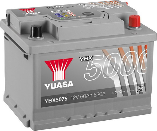 Акумулятор Yuasa 6 CT-60-R YBX 5000 YBX5075: купити автоакумулятори в Україні та Києві | dok.ua