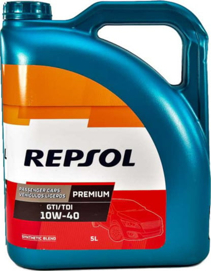 Моторное масло Repsol Premium GTI/TDI 10W-40 5 л на Lexus RC