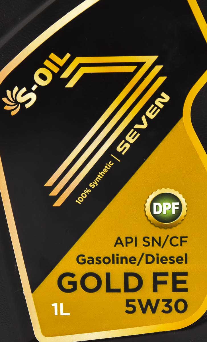 Моторна олива S-Oil Seven Gold FE 5W-30 для Chevrolet Captiva 1 л на Chevrolet Captiva