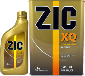 Моторное масло ZIC XQ 5W-30 синтетическое