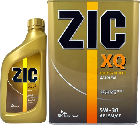 Моторное масло ZIC XQ 5W-30 на Citroen DS4