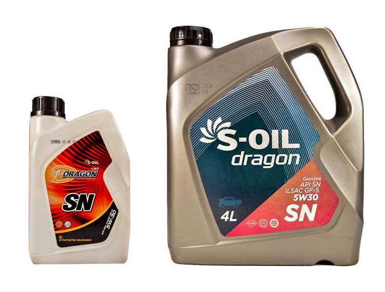 Моторна олива S-Oil Dragon SN 5W-30 на Ford Sierra