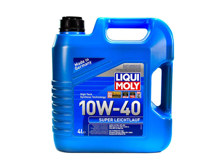 

Моторное масло Liqui Moly Super Leichtlauf 10W-40 полусинтетическое 1916