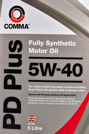 Моторна олива Comma PD Plus 5W-40 5 л на Toyota Prius