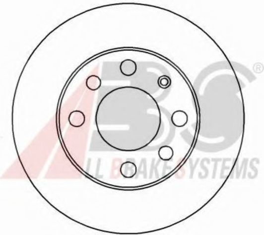 Тормозной диск A.B.S. 15748