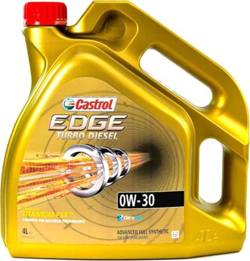 Моторное масло Castrol EDGE Turbo Diesel 0W-30 4 л на Cadillac Escalade