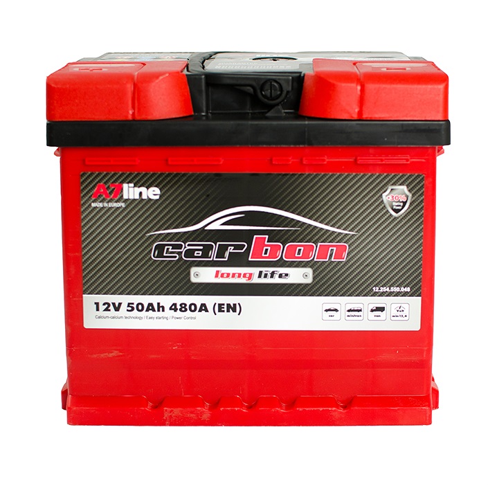 

Аккумулятор Carbon 6 CT-50-L CRB50-01