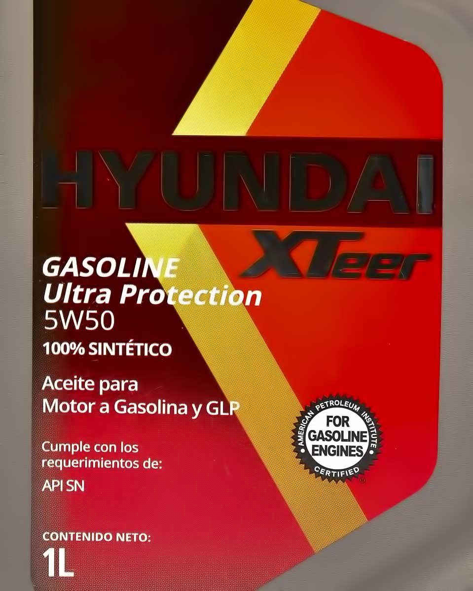 Моторна олива Hyundai XTeer Gasoline Ultra Protection SN 5W-50 1 л на Renault Sandero