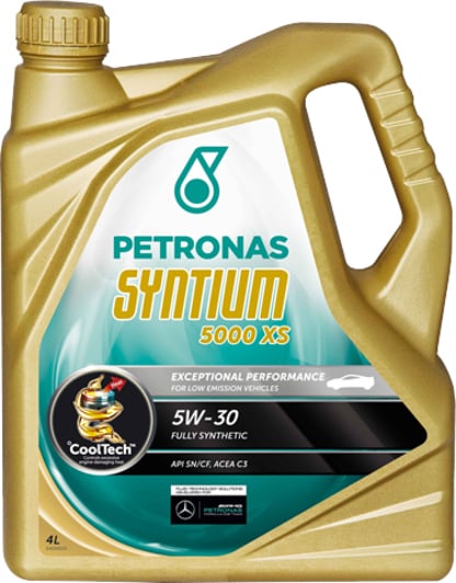 Моторна олива Petronas Syntium 5000 XS 5W-30 для Cadillac Eldorado 4 л на Cadillac Eldorado