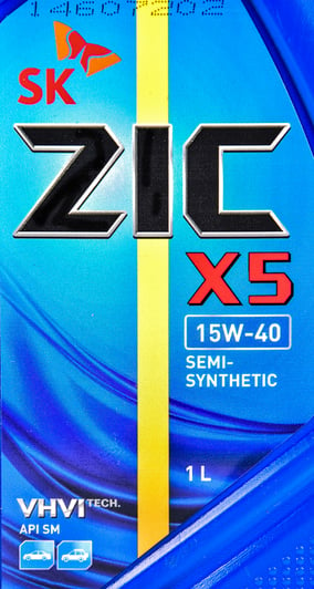 Моторное масло ZIC X5 15W-40 1 л на Mazda CX-5