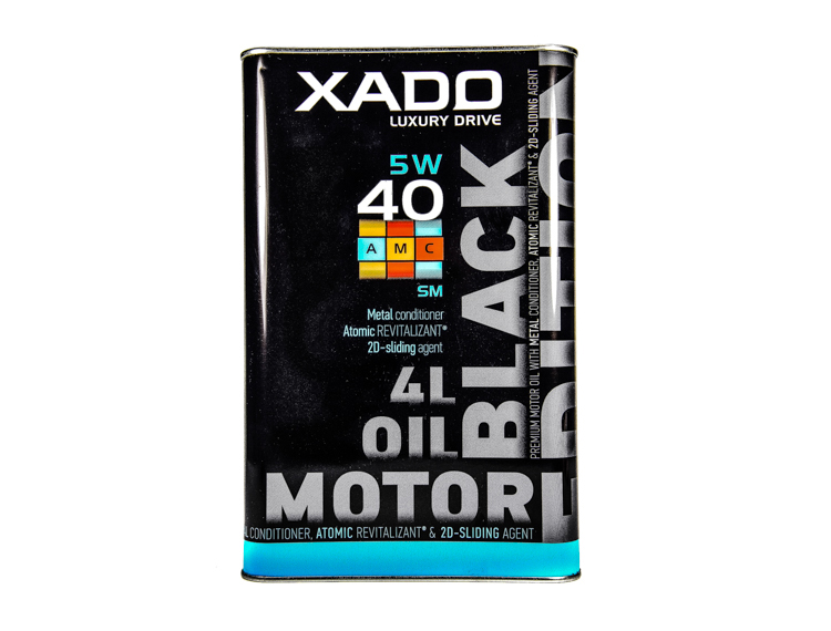 Моторна олива Xado LX AMC Black Edition 5W-40 4 л на Dodge Dakota