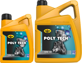 Моторное масло Kroon Oil Poly Tech 10W-40 синтетическое