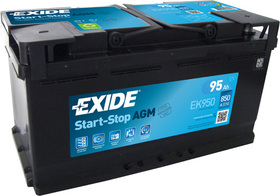 Аккумулятор Exide 6 CT-95-R Start-Stop AGM EK950
