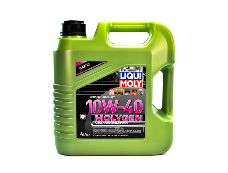 

Моторное масло Liqui Moly Molygen New Generation 10W-40 полусинтетическое 9060