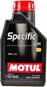 Моторна олива Motul Specific LL-04 5W-40 синтетична