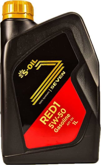 Моторное масло S-Oil Seven Red1 5W-50 1 л на Toyota Land Cruiser Prado (120, 150)
