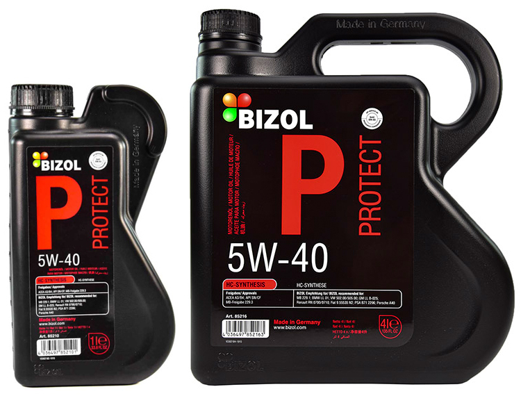 Моторное масло Bizol Protect 5W-40 на Hyundai H350