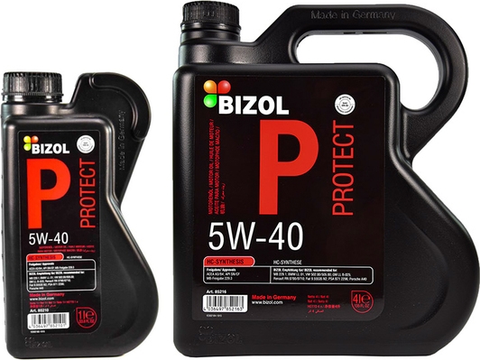 Моторное масло Bizol Protect 5W-40 на Hyundai S-Coupe