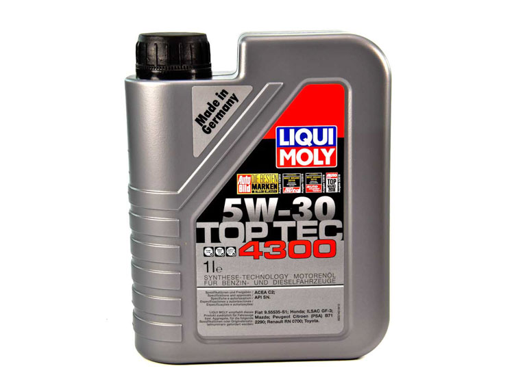 Моторна олива Liqui Moly Top Tec 4300 5W-30 для Citroen Jumpy 1 л на Citroen Jumpy