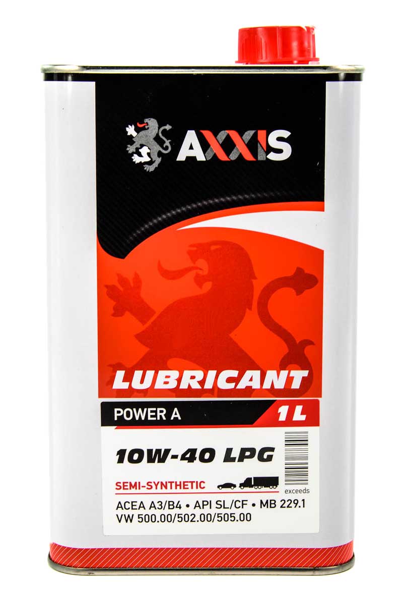 Моторное масло Axxis Power A LPG 10W-40 1 л на Jaguar XF