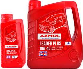 Моторное масло Azmol Leader Plus 10W-40 полусинтетическое