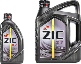 Моторное масло ZIC X7 LS 10W-30 синтетическое