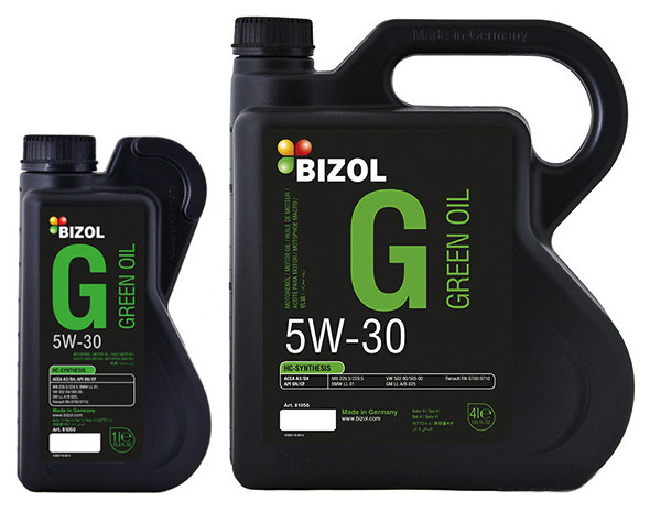 Моторное масло Bizol Green Oil 5W-30 на Mercedes 190