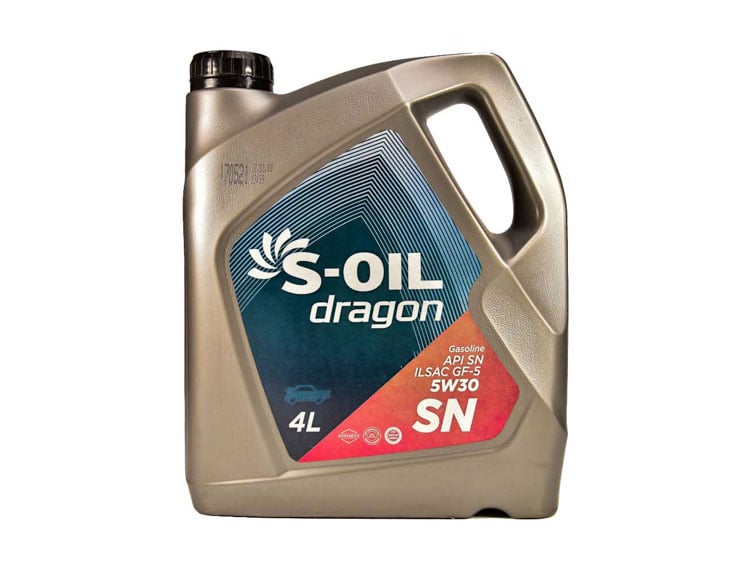 Моторна олива S-Oil Dragon SN 5W-30 4 л на Honda Stream