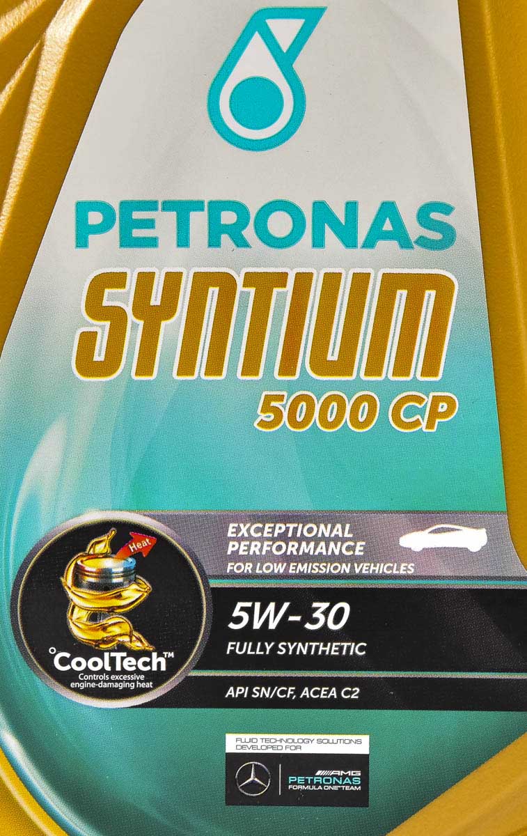 Моторное масло Petronas Syntium 5000 CP 5W-30 1 л на Ford Fusion