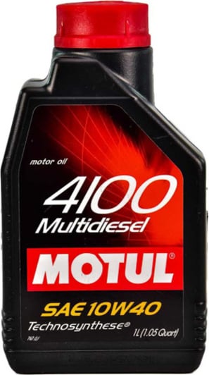 Моторное масло Motul 4100 Multi Diesel 10W-40 1 л на Toyota Yaris