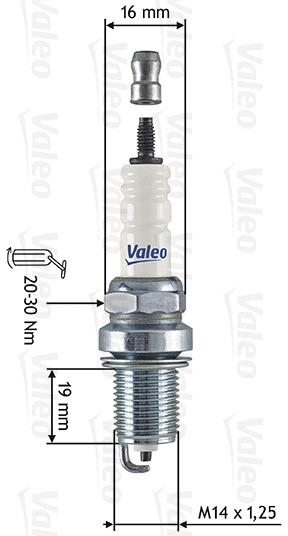 Свеча зажигания Valeo 246855