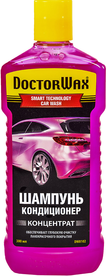 

Концентрат автошампуня DoctorWax Smart Technology Car Wash с воском DW8102