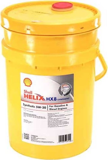 Моторна олива Shell Helix HX8 5W-30 20 л на Fiat Fiorino