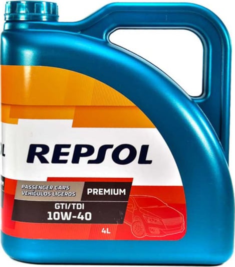Моторное масло Repsol Premium GTI/TDI 10W-40 4 л на Dodge Charger