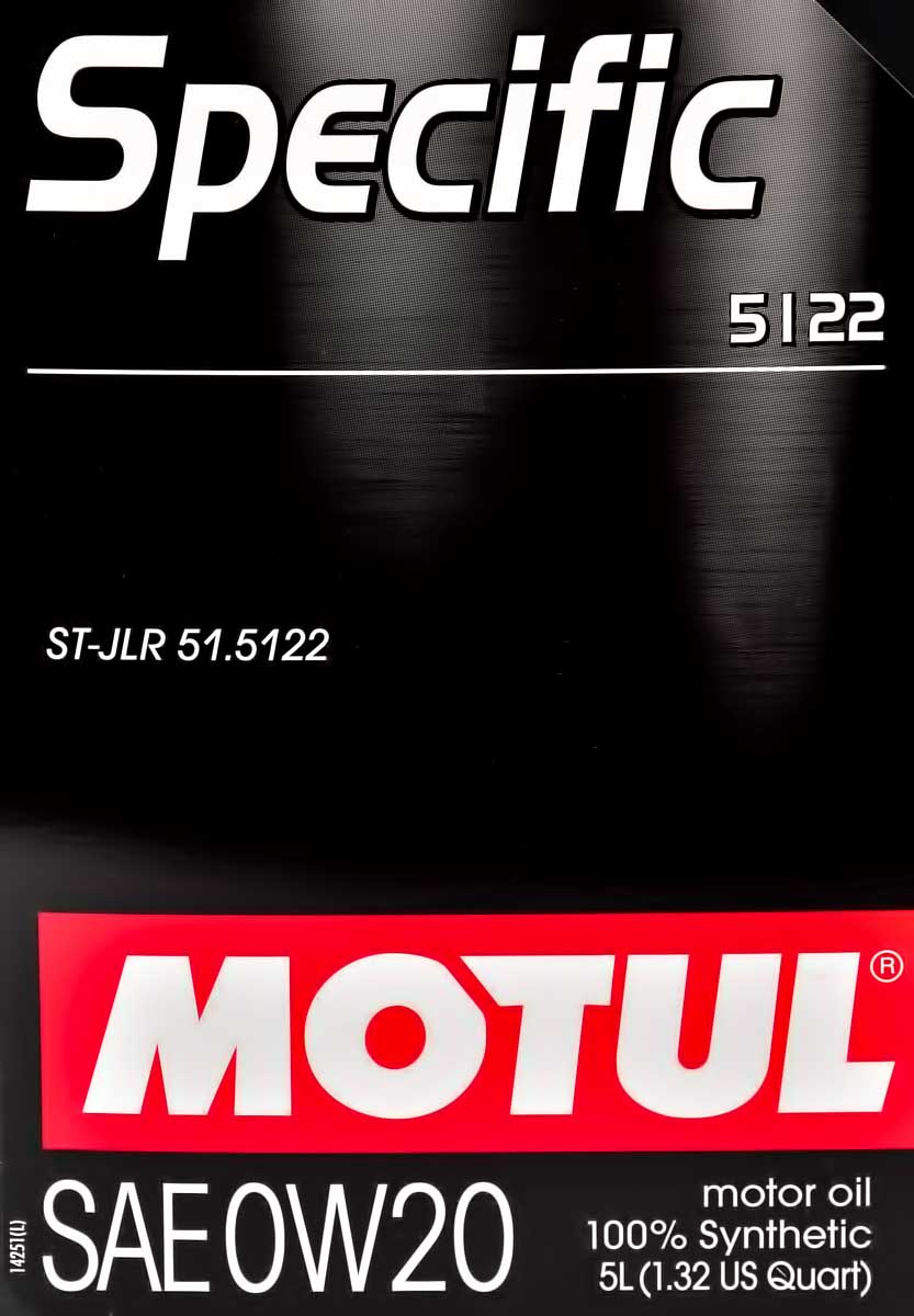 Моторное масло Motul Specific 5122 0W-20 5 л на Peugeot J5
