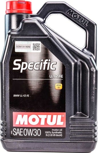 Моторное масло Motul Specific LL-12 Fe 0W-30 5 л на Chevrolet Cobalt