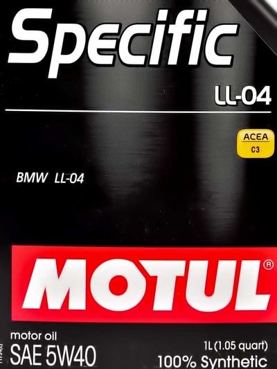 Моторное масло Motul Specific LL-04 5W-40 1 л на Citroen BX