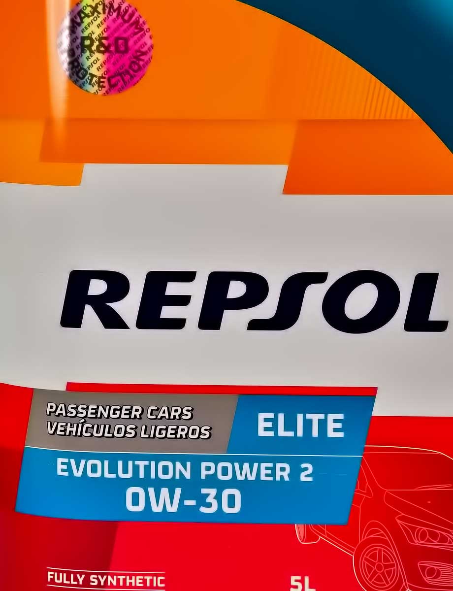 Моторное масло Repsol Elite Evolution Power 2 0W-30 5 л на Toyota Celica