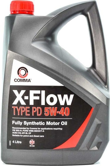 Моторное масло Comma X-Flow Type PD 5W-40 4 л на Chevrolet Beretta