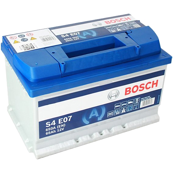 

Аккумулятор Bosch 6 CT-65-R S4 EFB 0092S4E070