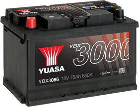 Акумулятор Yuasa 6 CT-75-L YBX3086