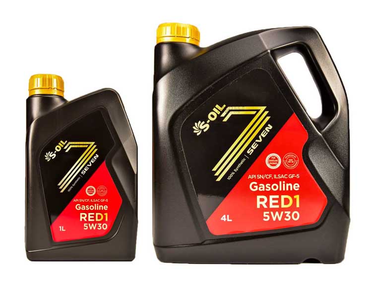 Моторна олива S-Oil Seven Red1 5W-30 на Toyota Sequoia