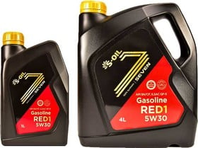 Моторное масло S-Oil Seven Red1 5W-30 синтетическое