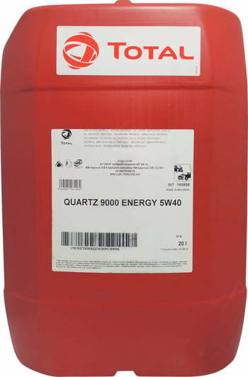 Моторное масло Total Quartz 9000 Energy 5W-40 20 л на Lada Kalina