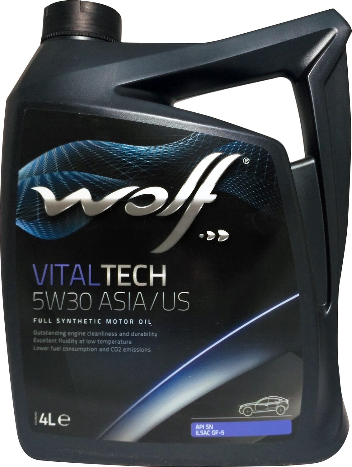 Моторное масло Wolf Vitaltech Asia/US 5W-30 4 л на Renault Scenic