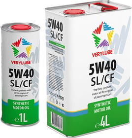 Моторное масло Xado Verylube SL/CF 5W-40 синтетическое