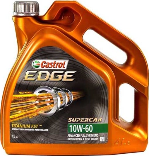 Моторное масло Castrol EDGE Supercar 10W-60 4 л на Ford Orion